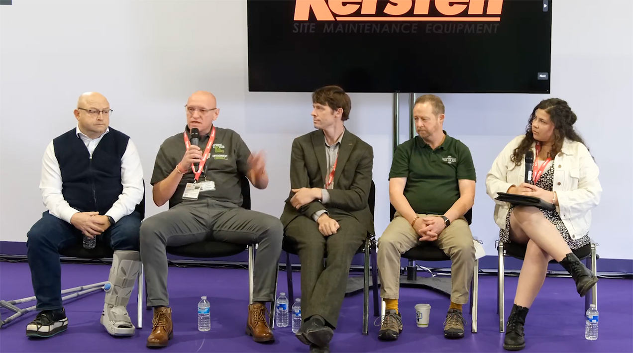 Groundsfest Integrated Weed Management panel